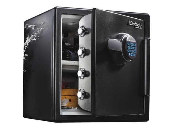 Master Lock Extra Large No. LFW123FTC - Pengeskap - solid stål - svart