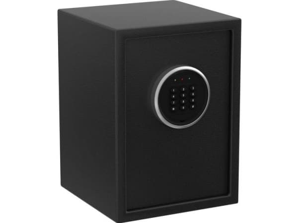BASI EMT 380, Frittstående safe, Sort, Kode, Elektronisk, Stål, Batteri, AA