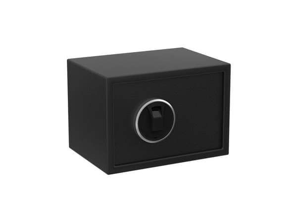 BASI EMT 250, Frittstående safe, Sort, Fingeravtrykksleser, Stål, Batteri, AA