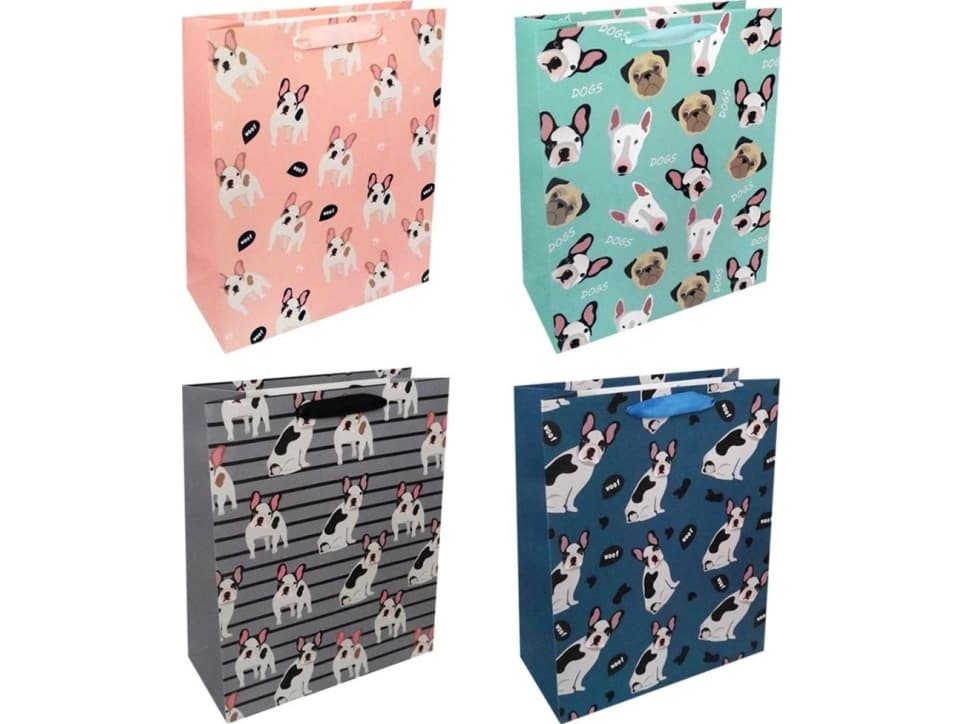 Incood Gift bag 18x23 Bulldogs