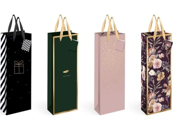 Interdruk Gold bottle bag
