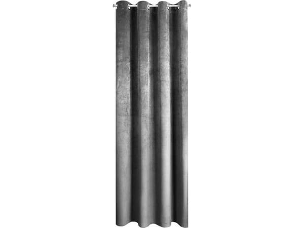 Eurofirany dekorativ gardin Euro Pierre stål 140x250