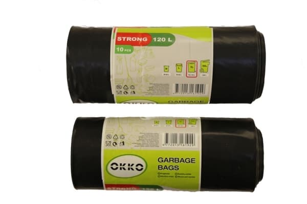 Garbage Bags Okko Strong 120L 10Pcs