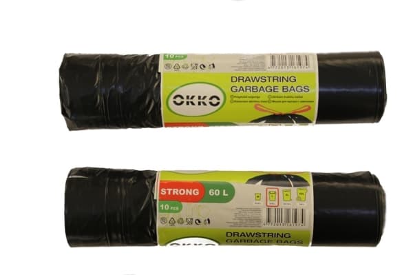 Garbage Bags Okko Strong 60L 10Pcs