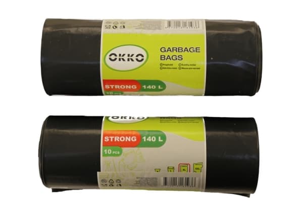 Garbage Bags Okko Strong 140L 10Pcs