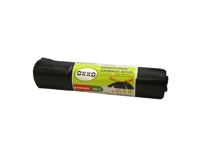 Garbage Bags Okko Strong Ds 60L 10Pcs