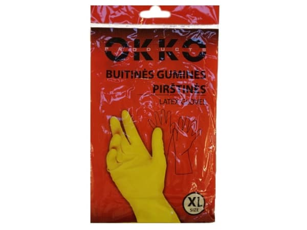Household Rubber Gloves Okko Xl