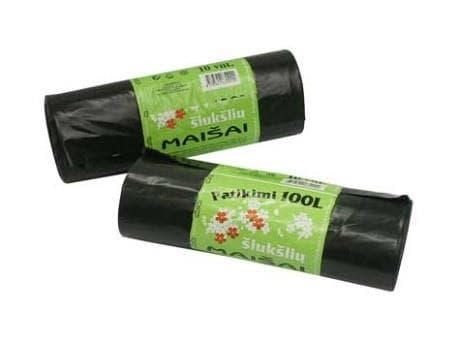 Garbage Bags Plasta Strong 100L 10Pcs