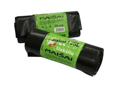 Garbage Bags Plasta Strong 120L 10Pcs