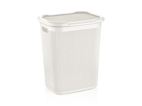 Ucsan Laundry Basket 50L Knit M-079 White