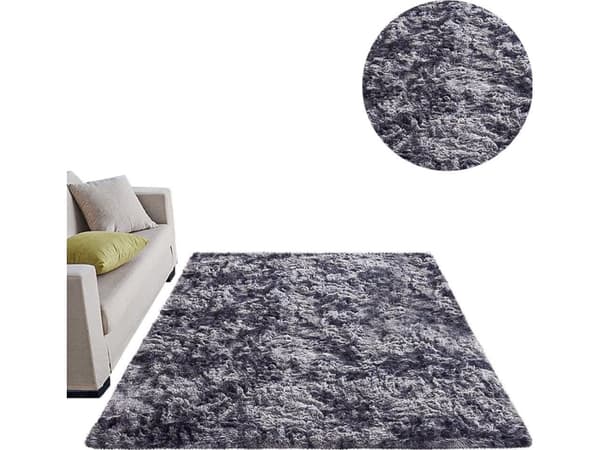 Strado Teppe Ombre Shaggy Strado 160x230 OmbreGrå (Mørkegrå) universal