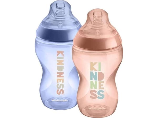 TOMMEE TIPPEE CLOSER TO NATURE flaska, 260 ml, 0+, 2 st, 42255005