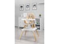 Miniatyrbild 5 av 5: Caretero Tuva matstol beige (TERO-7707)