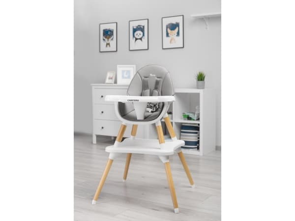 Caretero Tuva fôringsstol grå (TERO-7706)