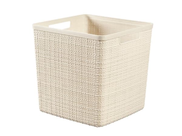 Curver Basket Jute Cube 17L