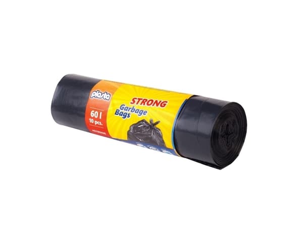 Garbage Bags Plasta Strong 60L 10Pcs