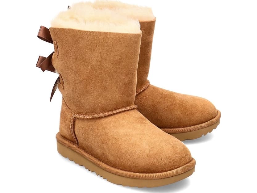 UGG UGG Australia Bailey Bow - Kids Boots - 1017394K CHESTNUT 31