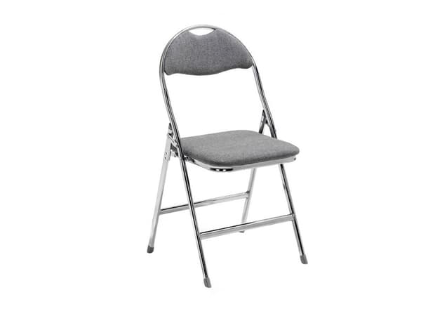 Klapstol Ark Grå Krom