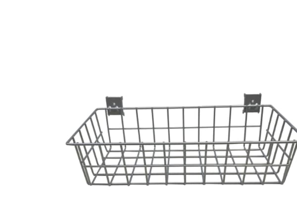 Trådkurv 385x180x100 1-pk Ral 9006