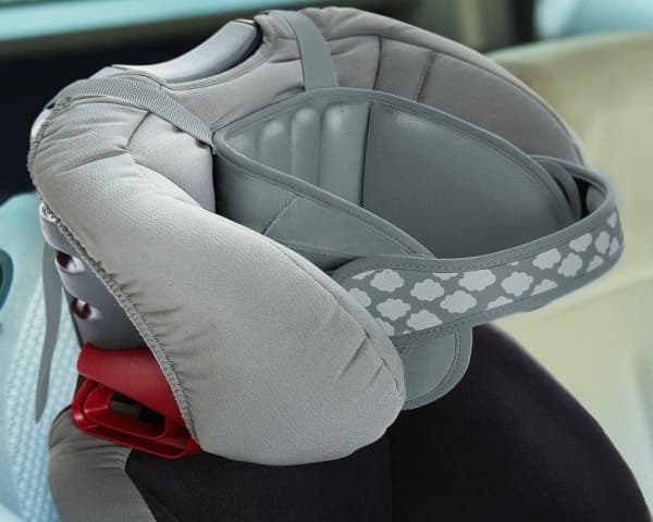 NapUp Headband supporting the car seat - gray