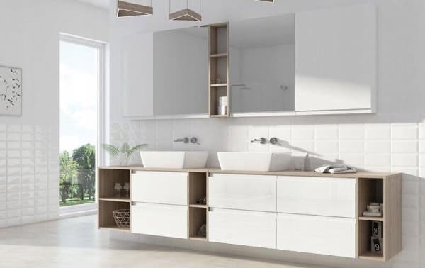 Cersanit S590-032 SPEILSKAP MODUO 40 WHITE DSM // CER.MODUO-LUSTRZ-40-WHITE-DSM