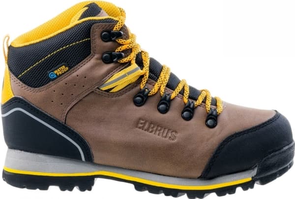 Elbrus Buty dziecięce Taner Mid Wp Brown/Black/Corn r. 36