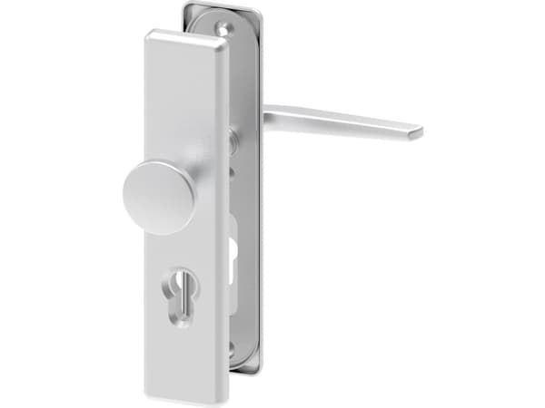 BASI 7500-0201, Passasjespak, Inne & Ute, Aluminium, Aluminium, Matt, 248 mm