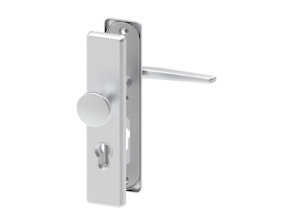 BASI 7500-0201, Passasjespak, Inne & Ute, Aluminium, Aluminium, Matt, 248 mm