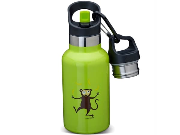 Carl Oscar Carl Oscar TEMP Flaske - Termoflaske med sugerør i rustfritt stål Lime - Monkey