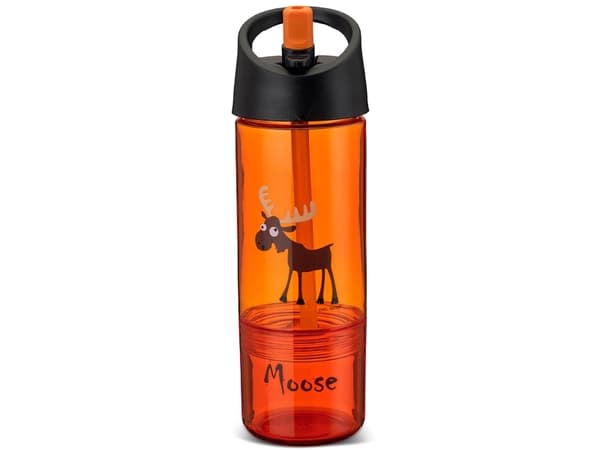Barnflaska 2 i 1 0,3 + 0,15L Orange