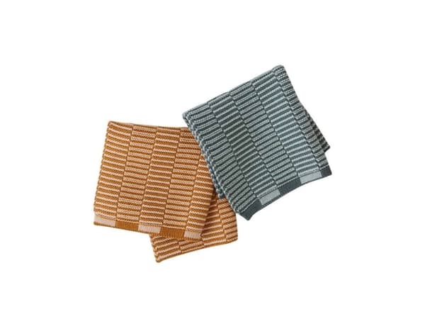 OYOY 1100979, Blå, Orange, Rosa, Vit, 25 x 25 cm, Mönstrad, Bomull, Maskintvätt, 40 ° C