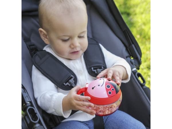 SKIP HOP snackmugg ZOO, Ladybug, 12 månader+, 221 ml, 252552