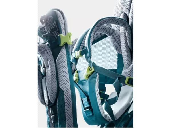 Deuter Kid Comfort Active SL, Ryggsekk til bæresele, Gutt/Jente, 22 kg, Blå, Polyamid