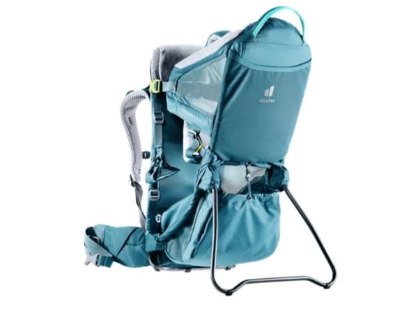 Deuter Kid Comfort Active SL, Ryggsekk til bæresele, Gutt/Jente, 22 kg, Blå, Polyamid