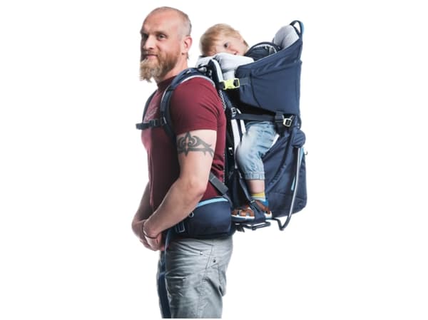 Deuter Kid Comfort, Ryggsekk til bæresele, Gutt/Jente, 22 kg, Blå, Polyamid