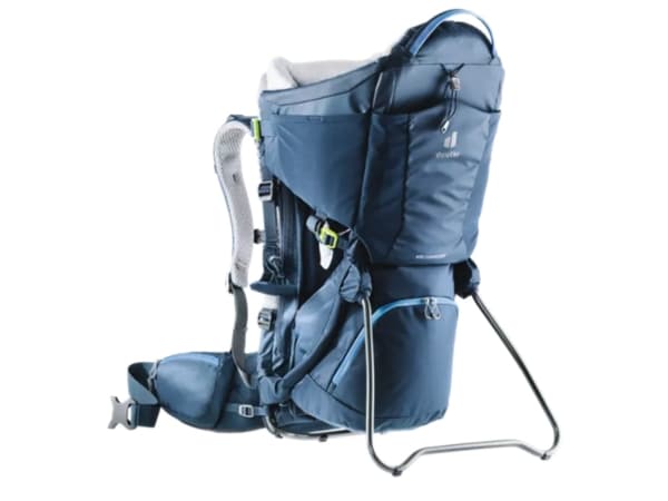 Deuter Kid Comfort, Ryggsekk til bæresele, Gutt/Jente, 22 kg, Blå, Polyamid
