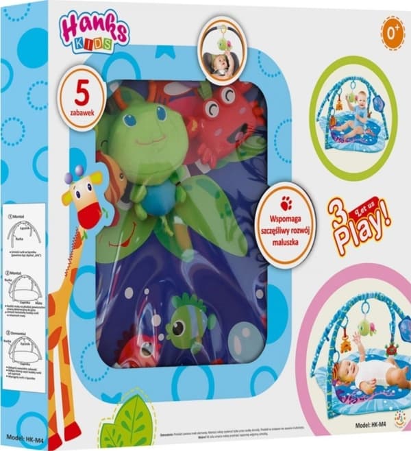 Hanks Kids EDUCATIONAL MAT LUSTER TOYS - OCEAN (OCEAN)