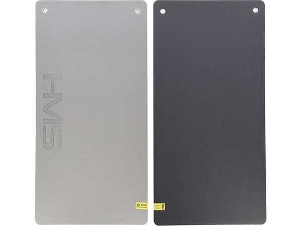 HMS PREMIUM MFK07 LIGHT GRAY-BLACK CLUB FITNESS MAT WITH HOLES 120 * 60CM EVA 15MM HMS PREMIUM