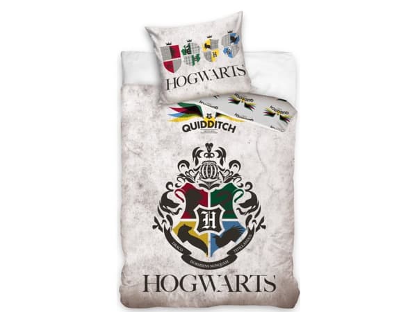 Harry Potter Quidditch Sengetøj, 100 procent bomuld