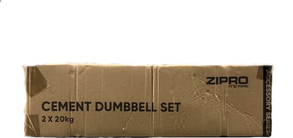 Zipro bitumenhantel 2 x 20 kg