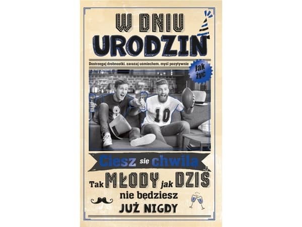 AB Kort Födelsedagspass "Njut av ögonblicket" U25