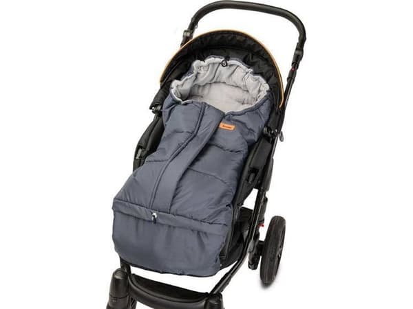 Sensillo COMBI 3in1 POLAR FOOTMUFF - GRAPHITE/GRAY