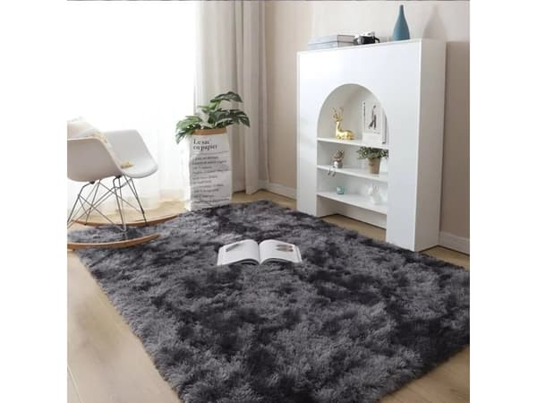 Strado Teppe Ombre Shaggy Strado 160x220 OmbreGrå (Mørkegrå) universal