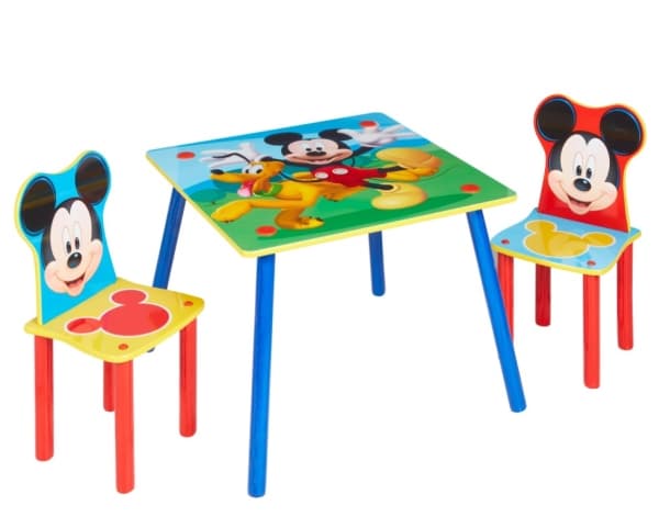 Mickey Mouse bord med stole