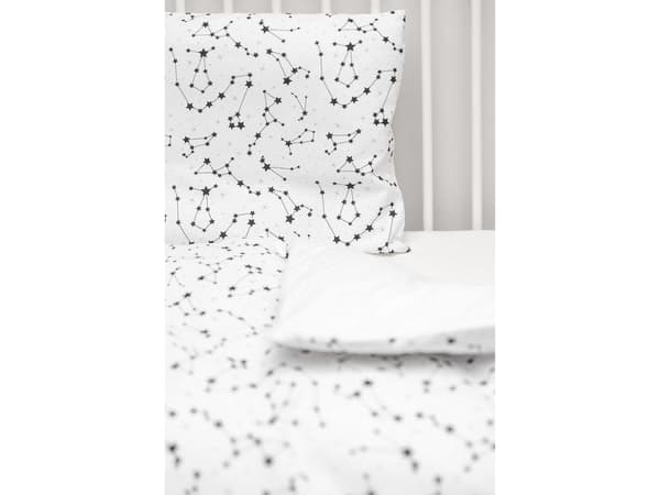 Sensillo BEDDING 2 PIECES WHITE STAR COLLECTION 100X135 CM 4360/5749