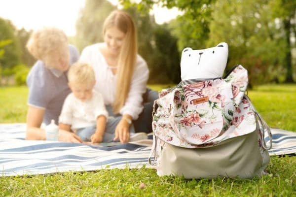 Sensillo MAMA BAG MEADOW GREEN 8607/7231