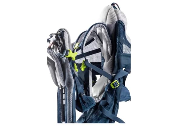 Deuter Kid Comfort Active, Ryggsekk til bæresele, Gutt/Jente, 22 kg, Blå, Polyamid