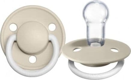 BIBS Bibs De Lux Silicone Soother Vanilla Night 0-36 m Pacifier