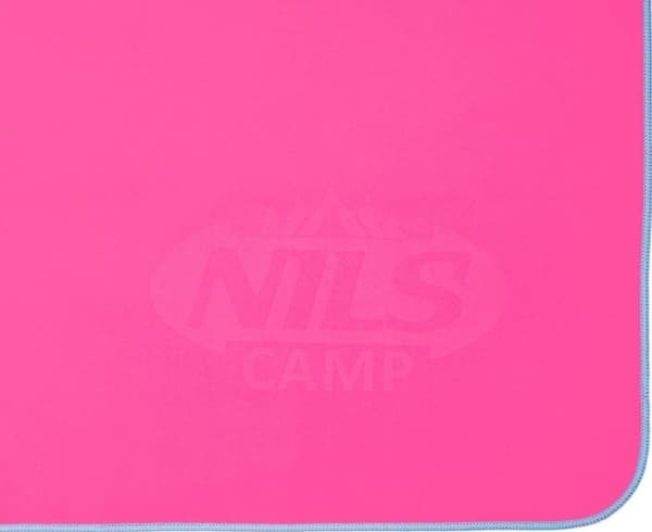 Mikrofiberhåndkle Nils Camp NCR11 rosa-blå, 140x70