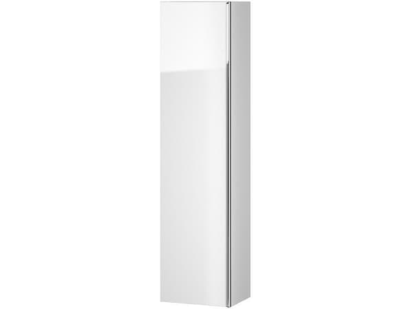 Cersanit S522-032 VIRGO HVIT SØYLE MED KROMHÅNDTAK SAMLET // CER.VIRGO.SILVER.ZMONT.UCH.CH
